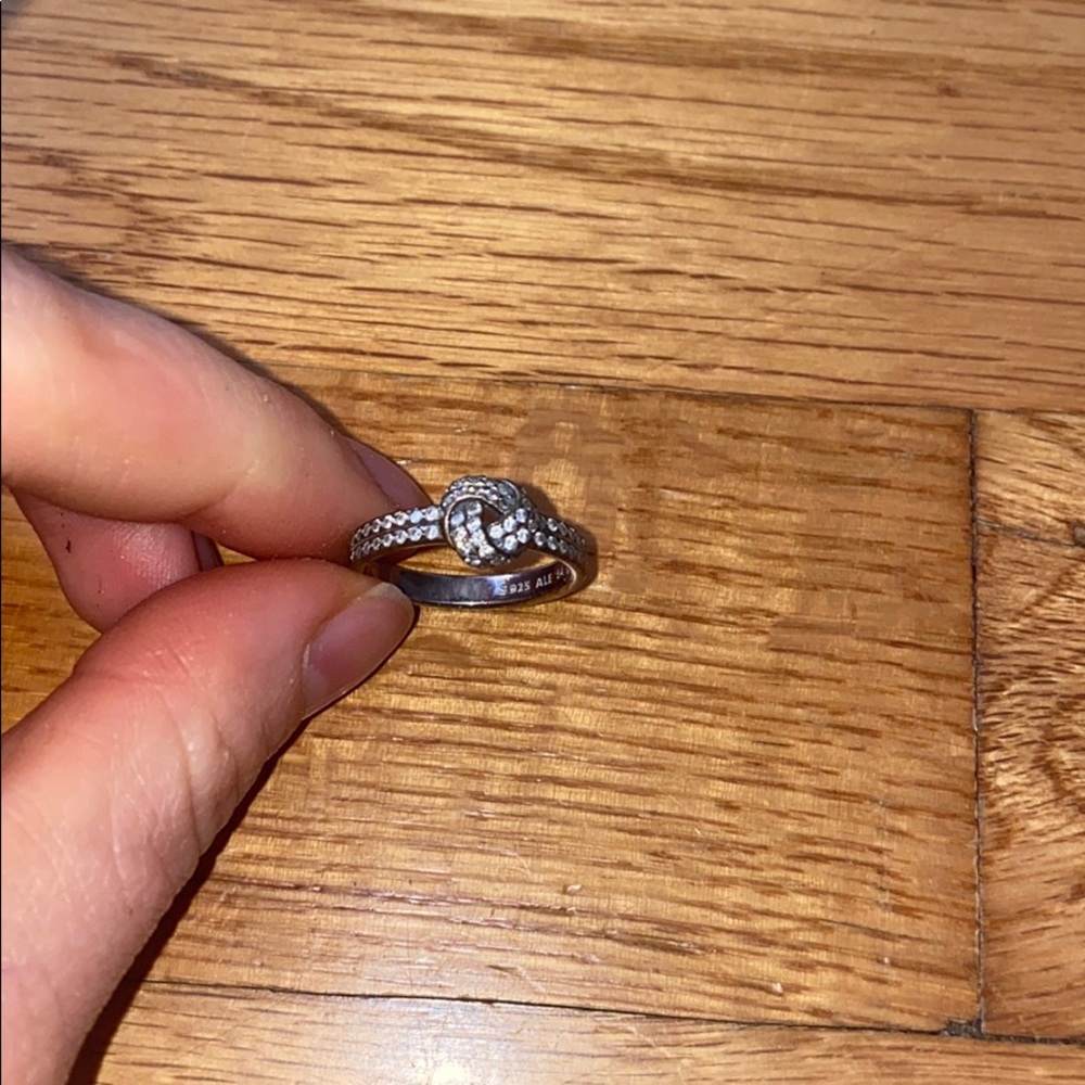 Love knot Pandora ring